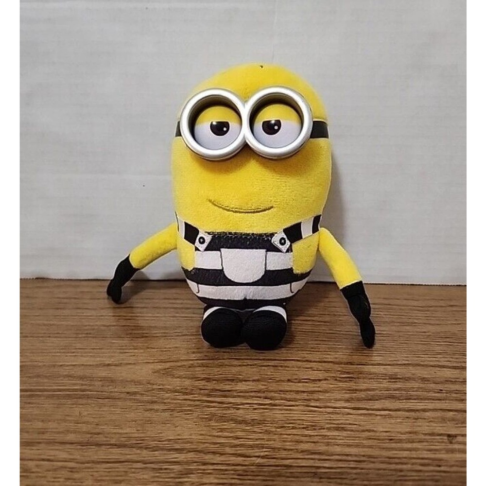 TY Minion Tom Despicable Me 3 Plush Doll Stuffed Animal Small 7" Soft Play Toy